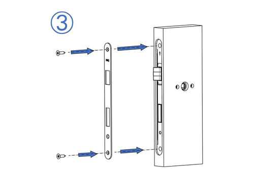 MG1811 Push Pull Mortise Lock