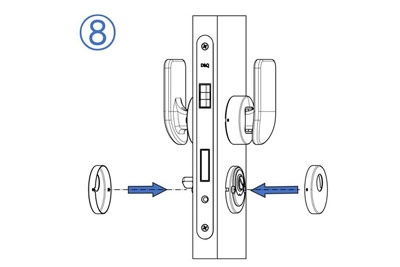 MG1813 Push Pull Mortise Lock