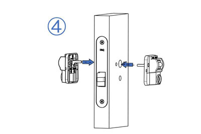 MG3811 Push Pull Mortise Lock