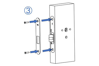 MG3813 Push Pull Mortise Lock