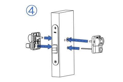 MG3813 Push Pull Mortise Lock