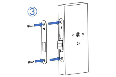 MG3814 Push Pull Mortise Lock