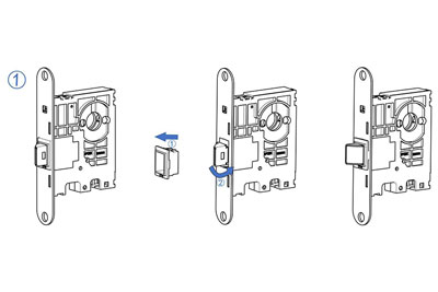 MG4811 Push Pull Mortise Lock