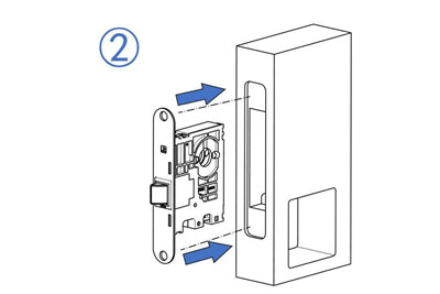 MG4811 Push Pull Mortise Lock