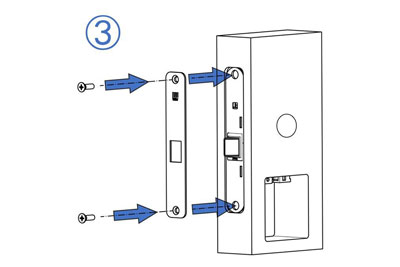 MG4812 Push Pull Mortise Lock