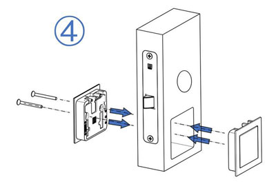 MG4812 Push Pull Mortise Lock