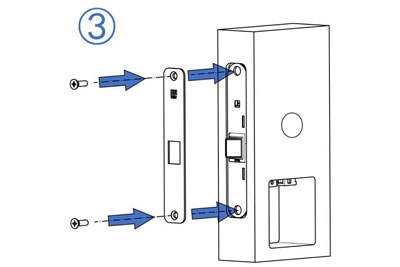 MG4813 Push Pull Mortise Lock