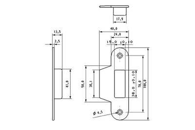 MPD1612 Mortise Lever Lock
