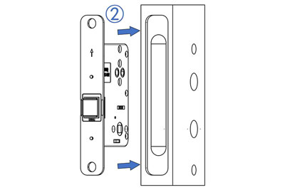 MPD1612 Mortise Lever Lock