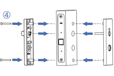 MPD1612 Mortise Lever Lock