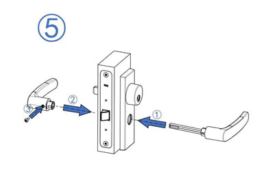 MPD1614 Mortise Lever Lock