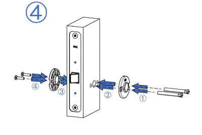 MPF1611 Door Handle Lock
