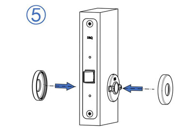MPF1611 Door Handle Lock