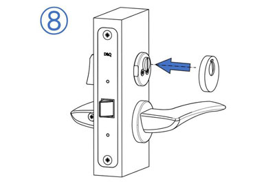 MPF1612 Door Handle Lock