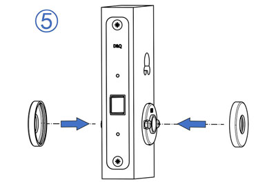 MPF1614 Door Handle Lock