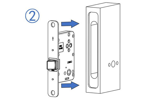 MPN1611 Door Lever Lock