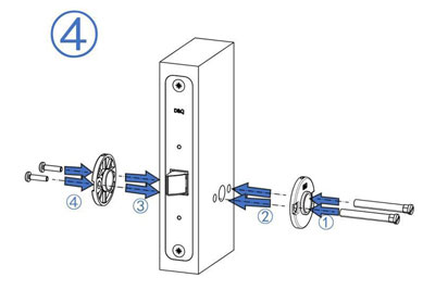 MPN1611 Door Lever Lock