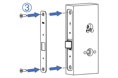 MPN1612 Door Lever Lock