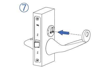 MPN1613 Door Lever Lock