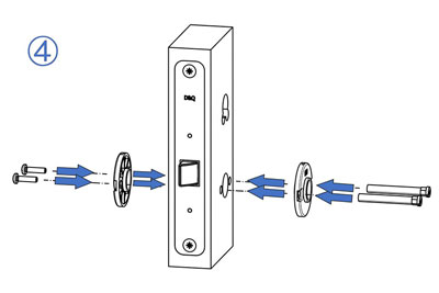 MPN1614 Door Lever Lock