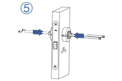 MG2813 Push Pull Mortise Lock
